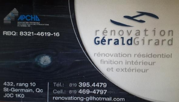 Rénovation Gérald Girard